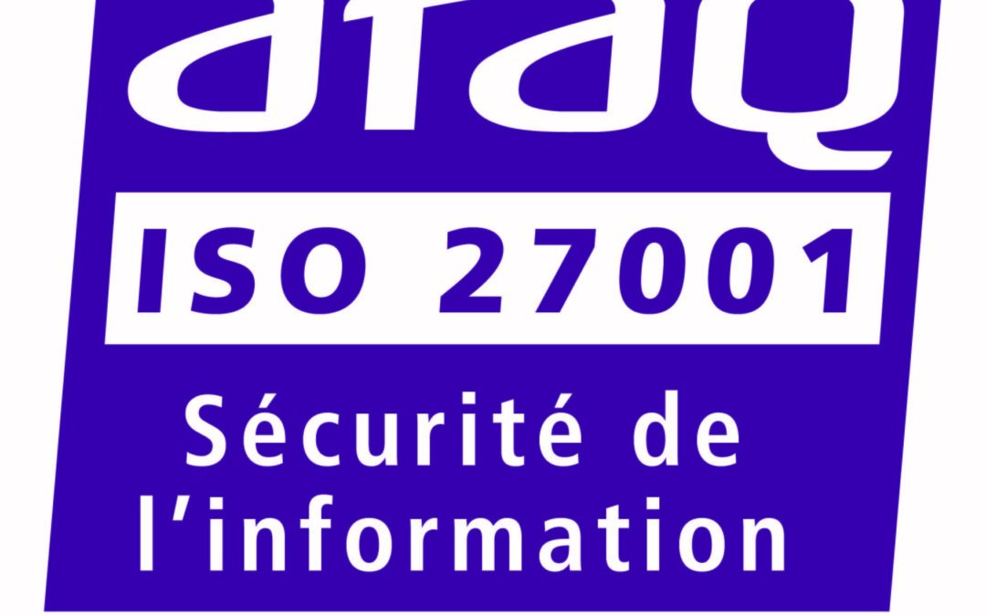 COGEPRINT obtient la certification 27001