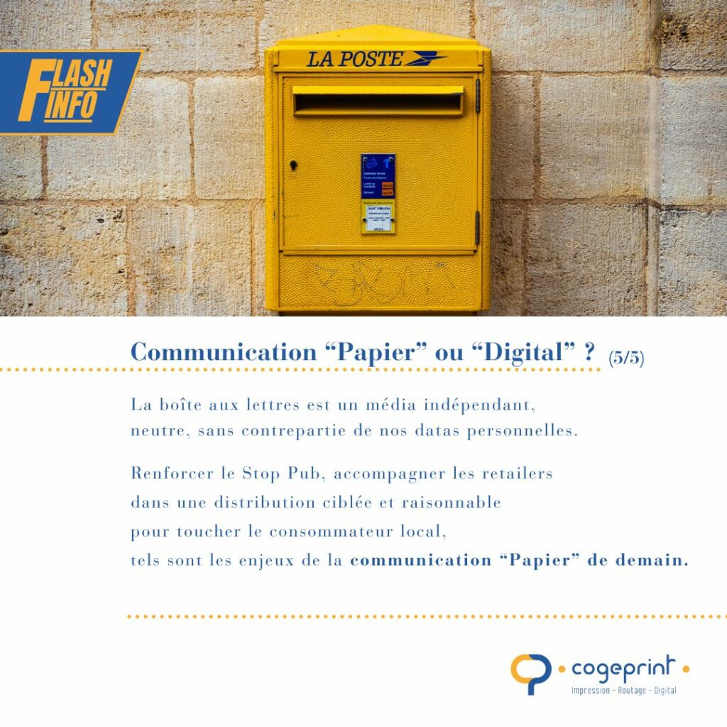 Communication "Papier" ou "Digital" ? Les enjeux de la communication "Papier" de demain