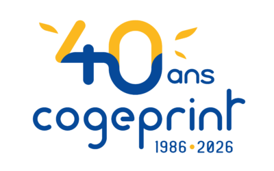 40 ans – Un logo anniversaire pour COGEPRINT