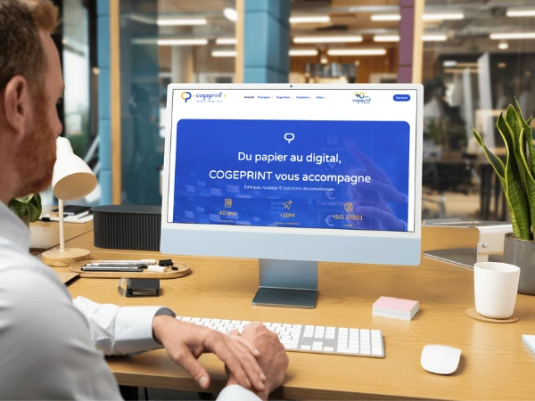 Nouveau site internet COGEPRINT printemps 2026